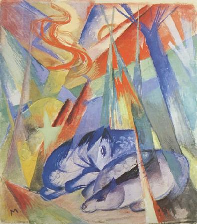 Franz Marc Sleeping Animals (mk34)